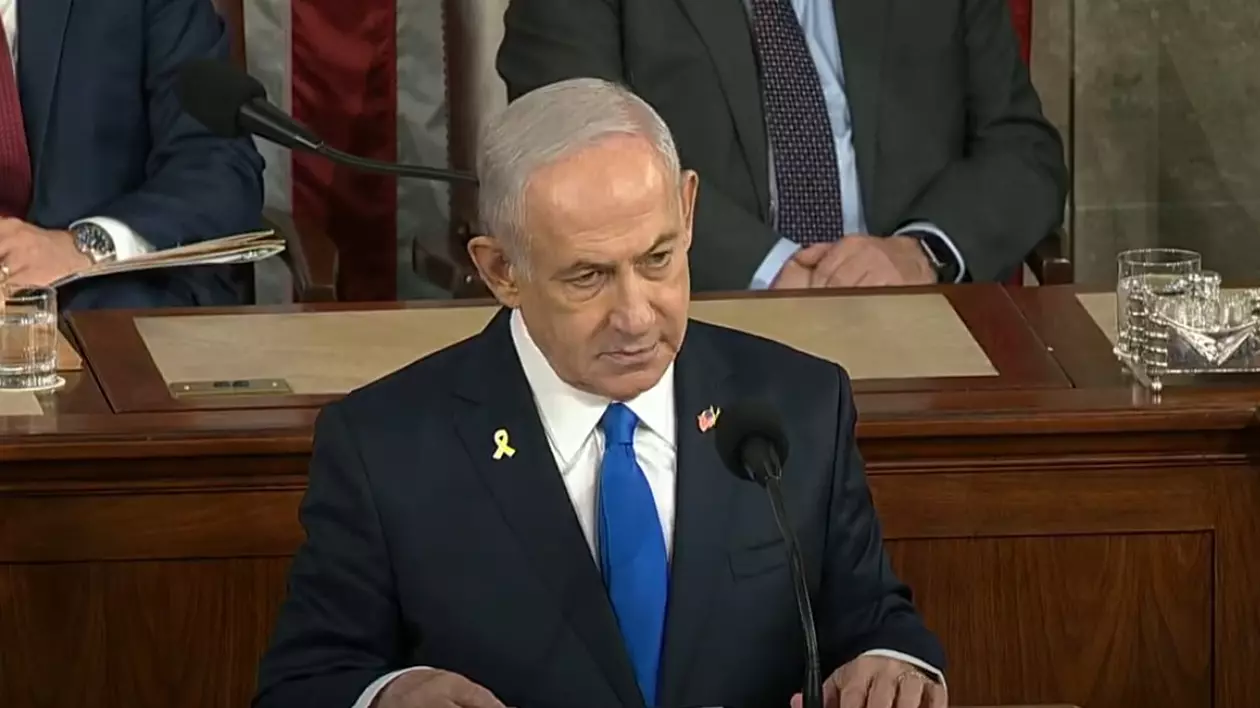 Benjamin Netanyahu, discurs în Congresul SUA Captură YouTube