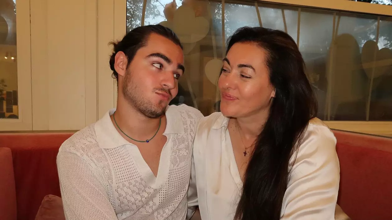 Radu Ștefan Bănică și mama lui