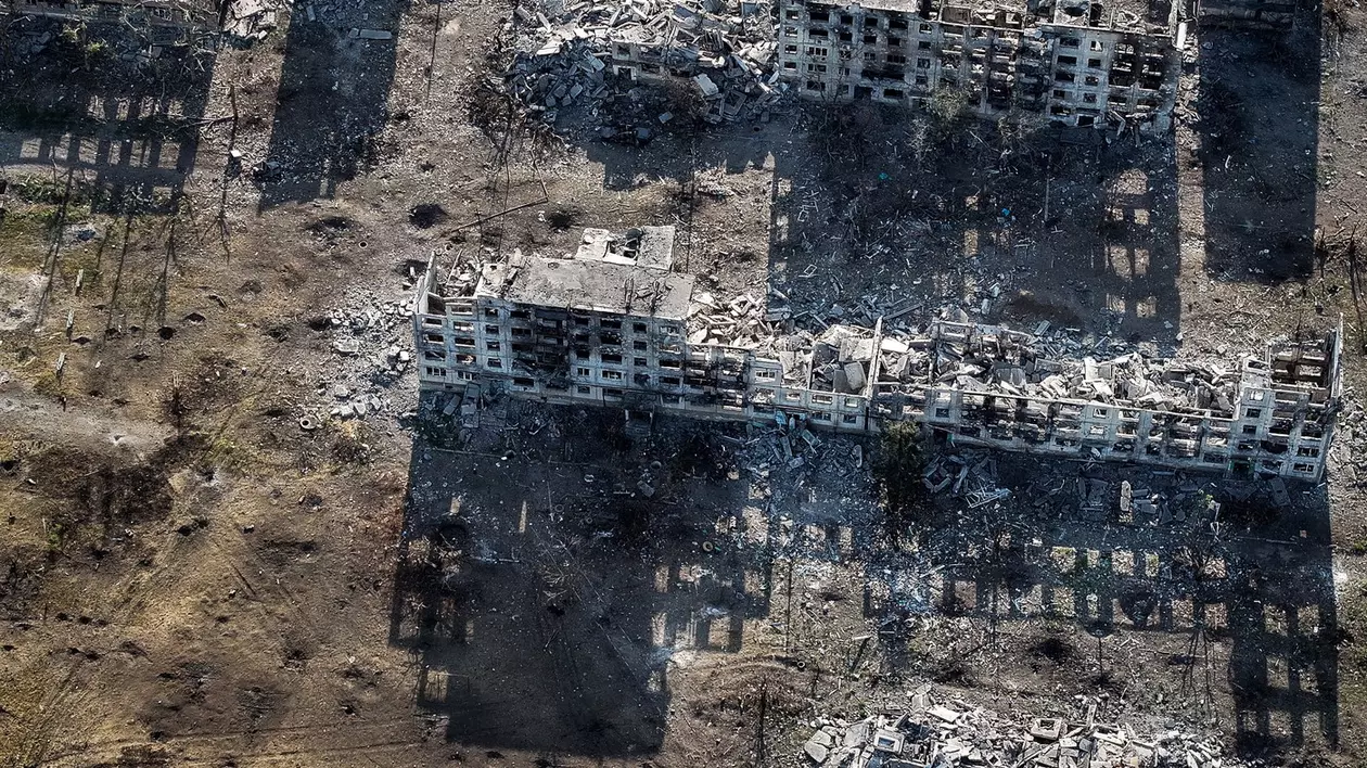 Ceasiv Iar, un oraș transformat în ruine Foto: Profimedia