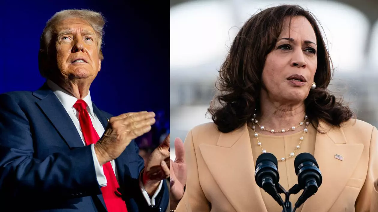 Colaj cu Donald Trump și Kamala Harris Foto: Profimedia