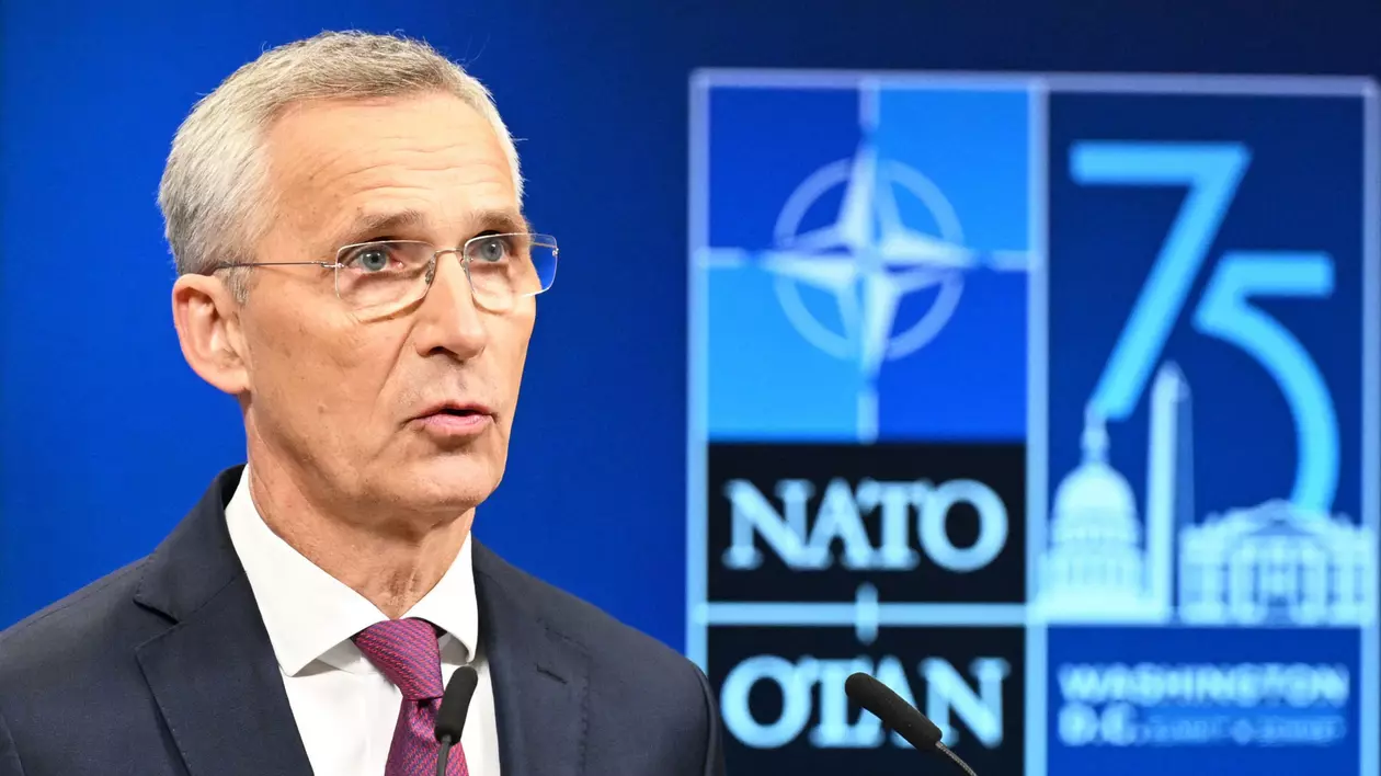 Jens Stoltenberg va participa la ultimul său summit NATO în calitate de secretar general al alianței de apărare Foto: Hepta