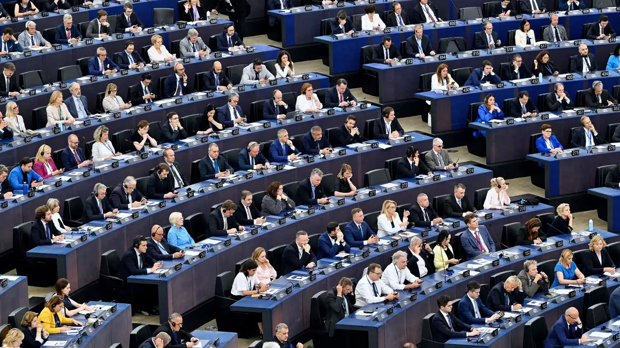 Noul Parlament European reunit la Strasbourg Foto: Profimedia