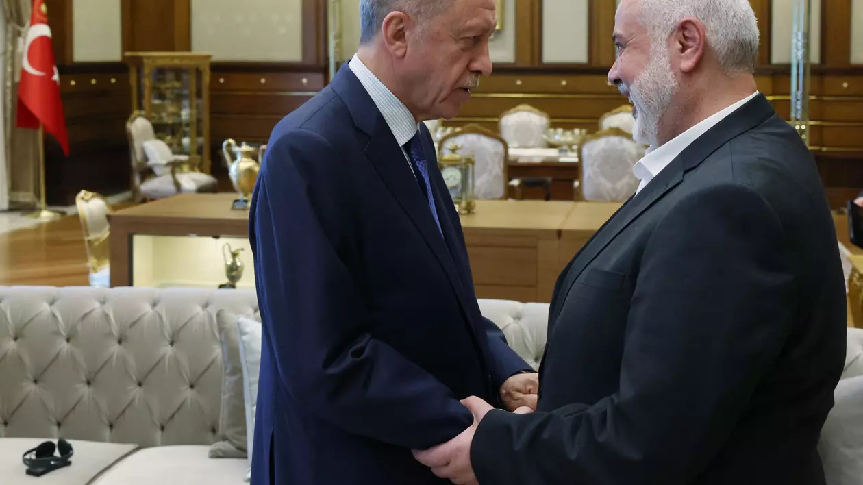 Recep Erdogan condamnă „asasinarea perfidă” a „fratelui” Ismail Haniyeh, liderul politic al Hamas 