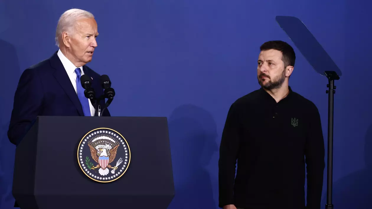 Volodimir Zelenski, după retragerea lui Biden: „Respectăm decizia dură, dar puternică”