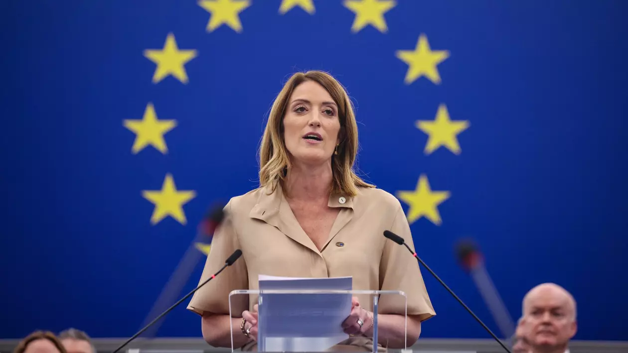 Roberta Metsola a fost realeasă președintă a Parlamentului European