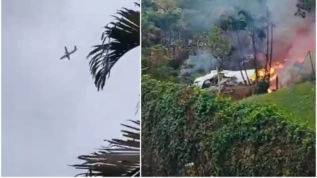 Un avion cu 62 de oameni la bord s-a prăbușit în Brazilia, într-o zonă rezidențială. Nu sunt supraviețuitori. VIDEO