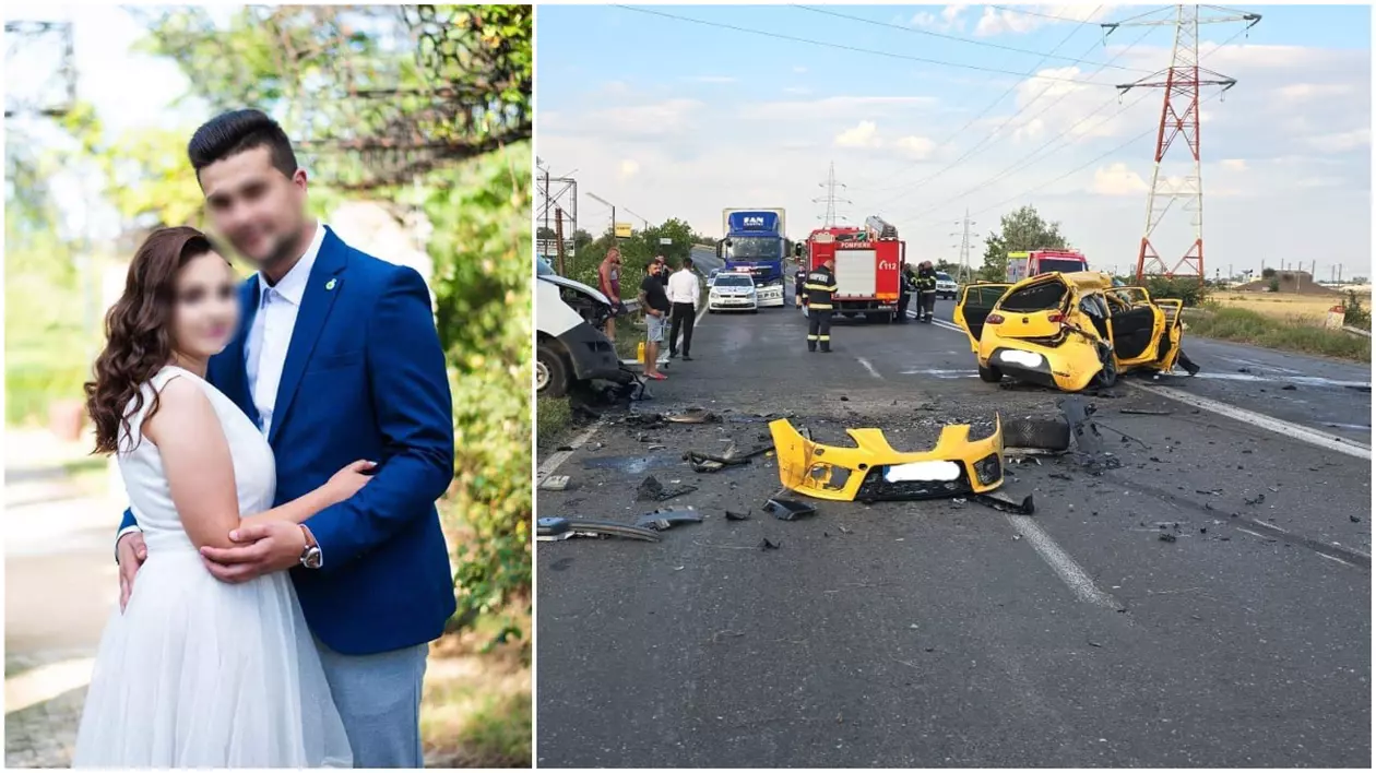 Alin și Alexandra, doi tineri căsătoriți de doar două luni, au murit într-un accident, în Buzău. Tragedia a fost filmată