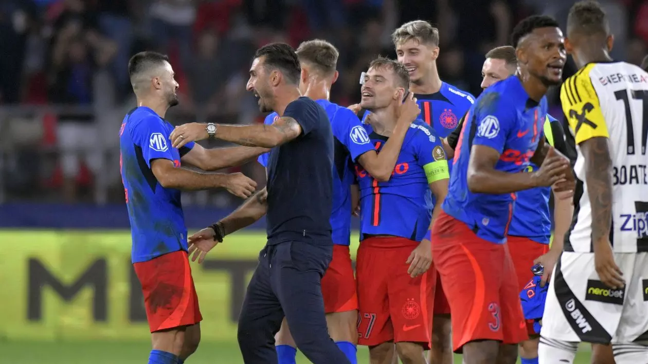 FCSB joacă împotriva lui Manchester United la București în ianuarie 2025 în Europa League. Foto: Hepta