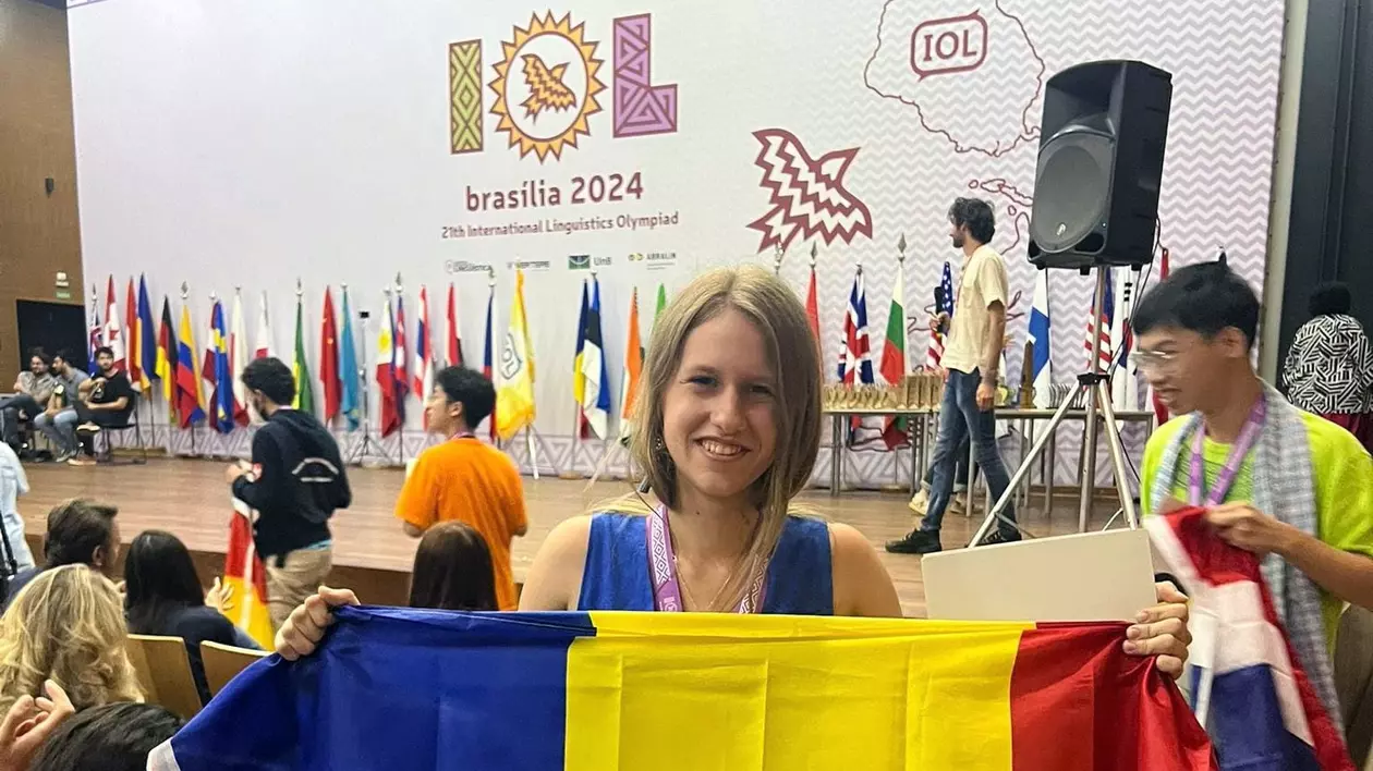 Luiza Mihai, olimpica de aur a României la lingvistică: „În general, m-am pregătit singură”. De ce este nevoie de matematică pentru a desluși o limbă necunoscută