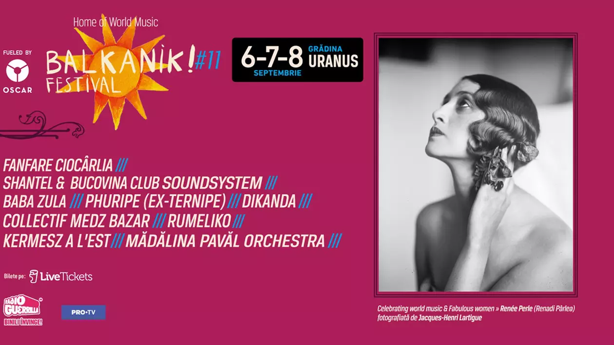 Balkanik Festival – Home of World Music, un muzeu viu al reinterpretării, diversității și descoperirilor, între 6 și 8 septembrie la Grădina Uranus din București