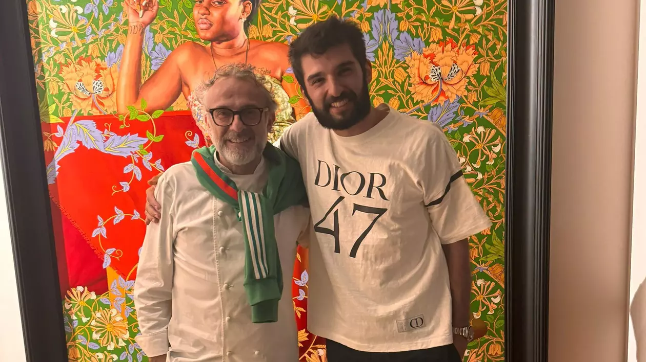 Întâlnire emoționantă între Chef Richard Abou Zaki și Chef Massimo Bottura, numele de legendă al bucătăriei italiene