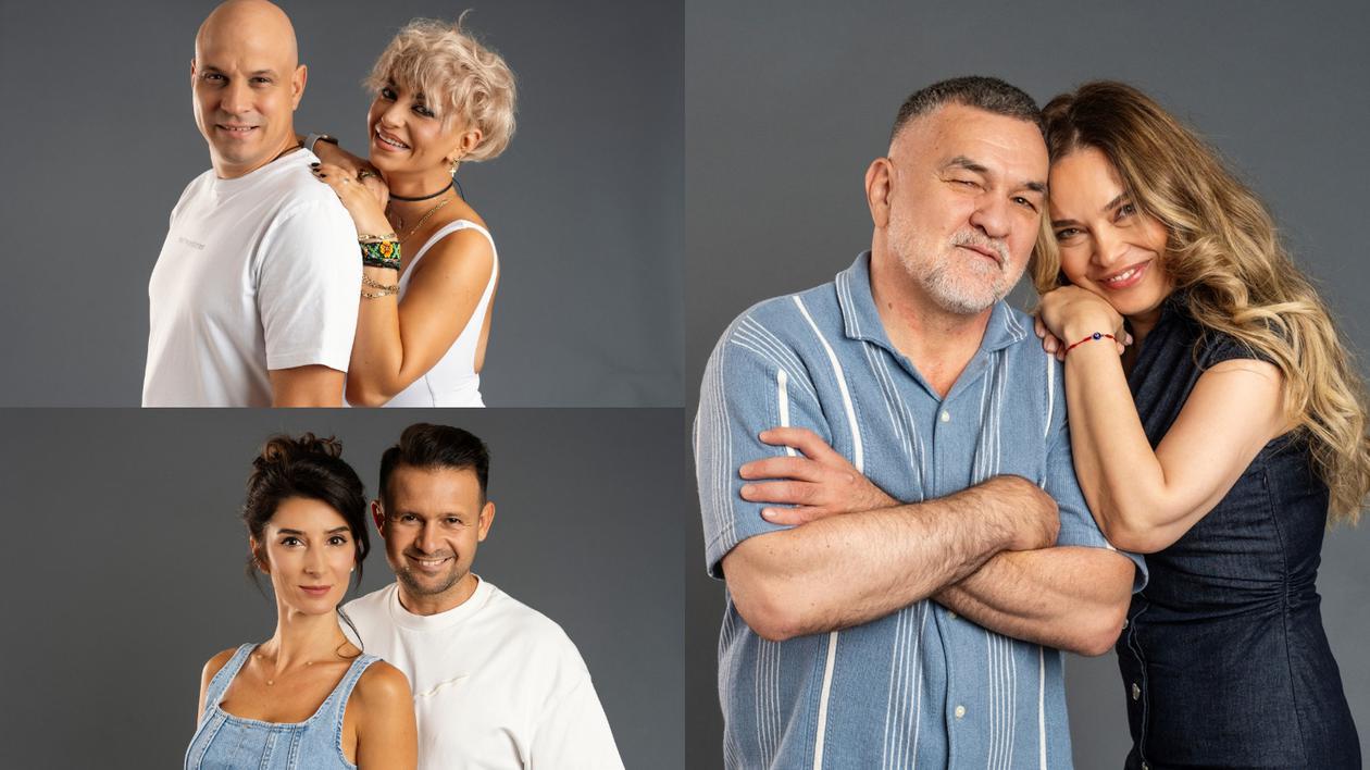 Cuplurile de la Power Couple România, sezonul 2. Nouă perechi de vedete au acceptat provocarea și participă în show-ul de la Antena 1