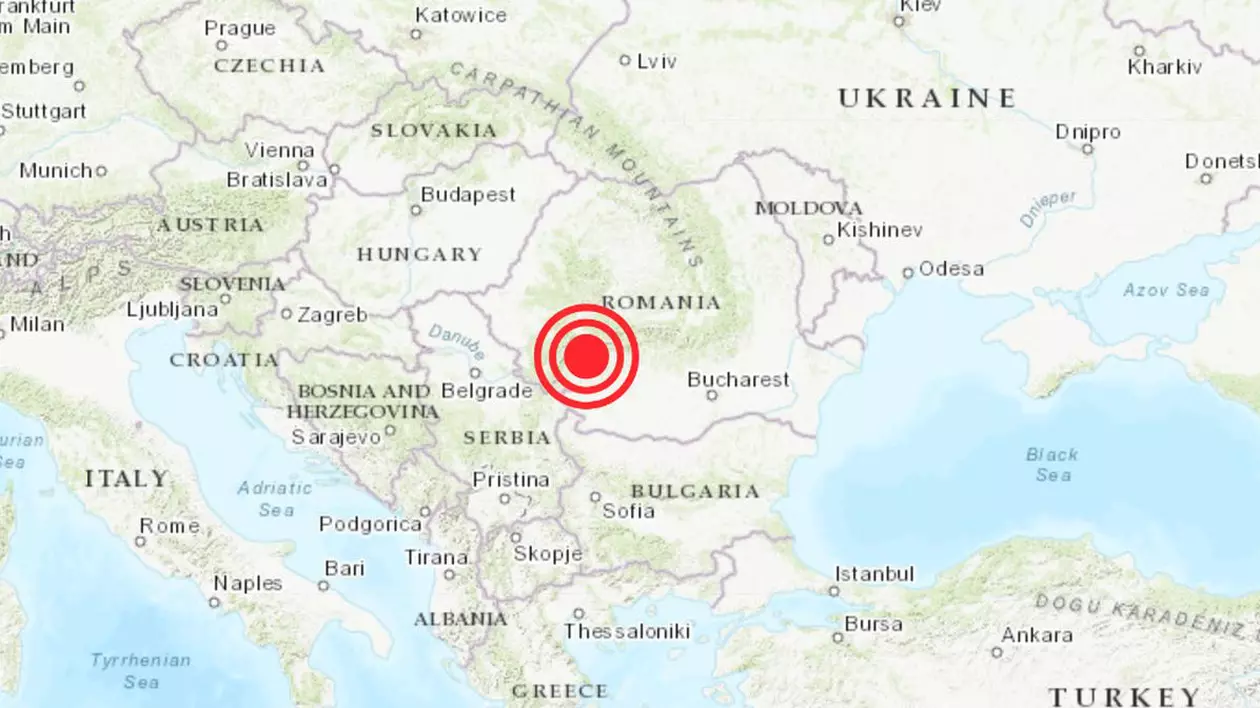 Cutremur în județul Gorj, sâmbătă dimineață. Ce magnitudine a avut seismul