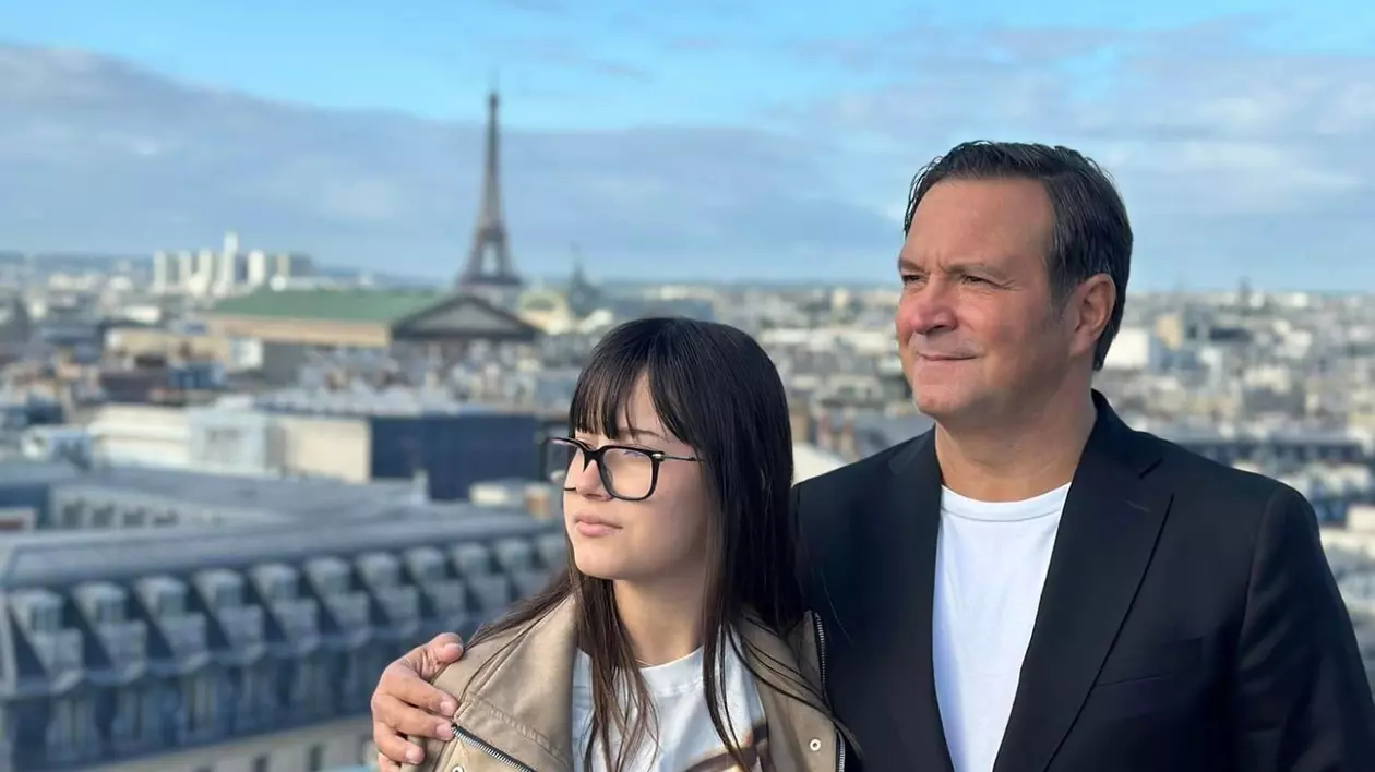 Motivul pentru care Daniel Buzdugan a plecat la Paris doar cu fiica sa: „Recomand pentru tații de fete”. Soția și băiatul au rămas acasă