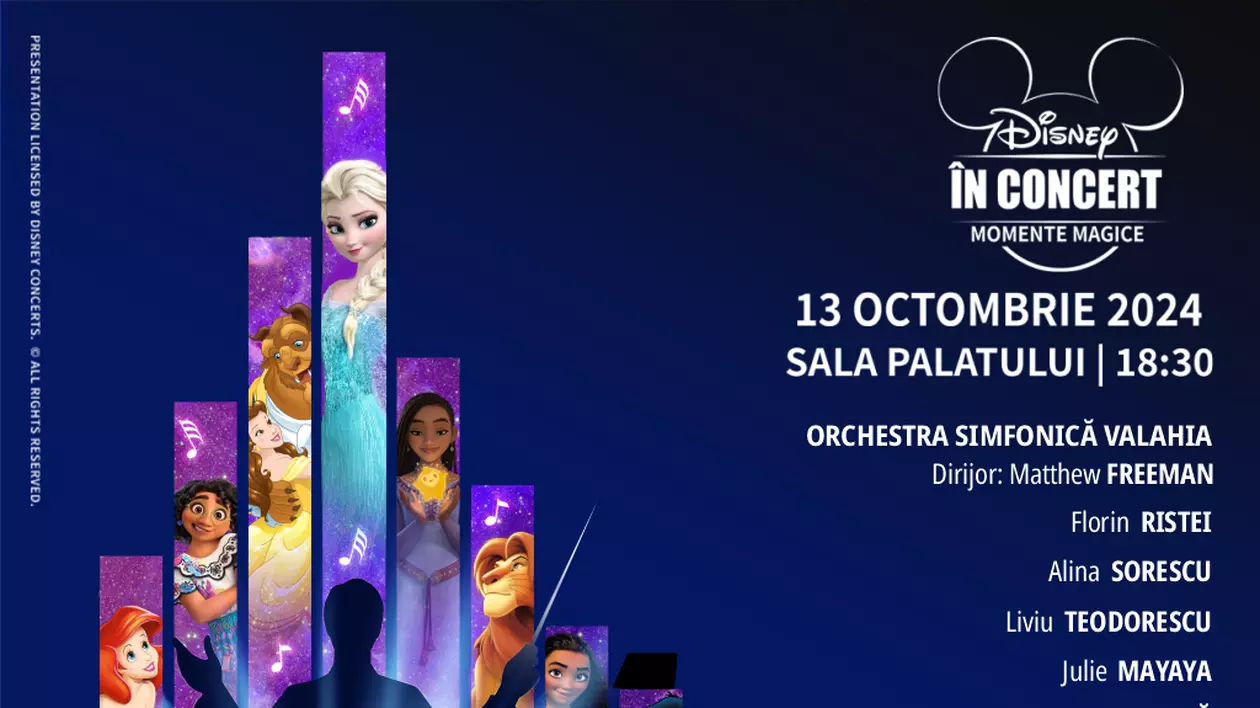 Oferta limitată cu care Disney în Concert sărbătorește începerea noului an școlar! 