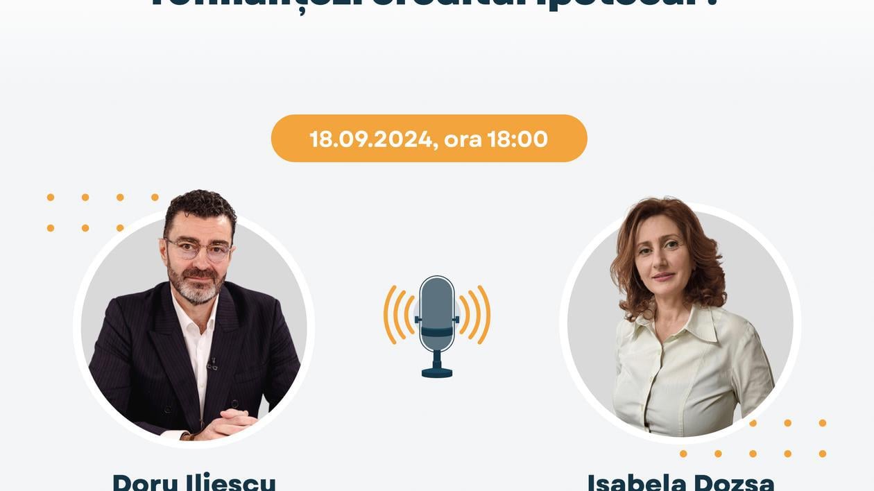 Când este momentul potrivit pentru o refinanțare? Participă la webinarul „Credit Talks” și află detalii de la specialiști