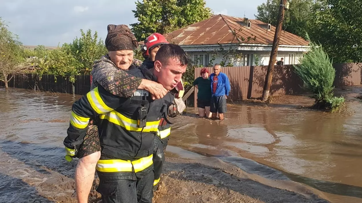 28 de localităţi din 7 judeţe, afectate de inundaţii. Numărul morților din judeţul Galaţi a urcat la 6, o persoană e dispărută