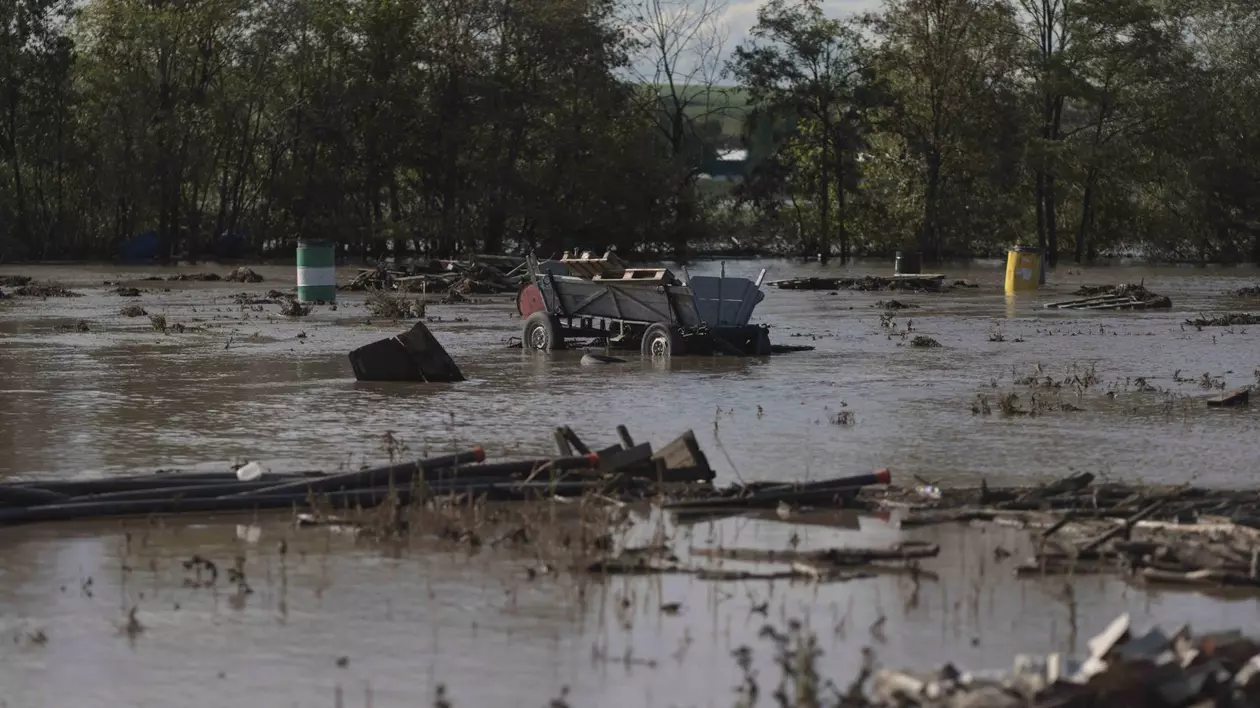 Prognoza meteo. Un nou cod galben de ploi în județele afectate de inundații. În ce zone mai sunt așteptate averse