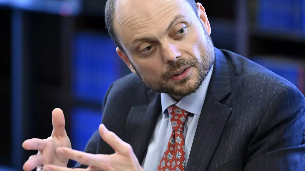 Jurnalistul și activistul politic Vladimir Kara-Murza Foto: Profimedia