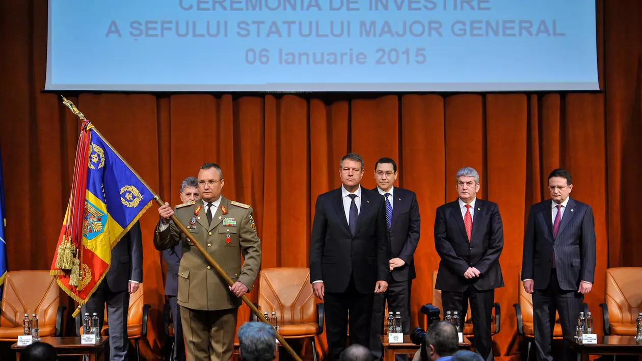 Nicolae Ciuca cu Klaus Iohannis FOTO Presidency