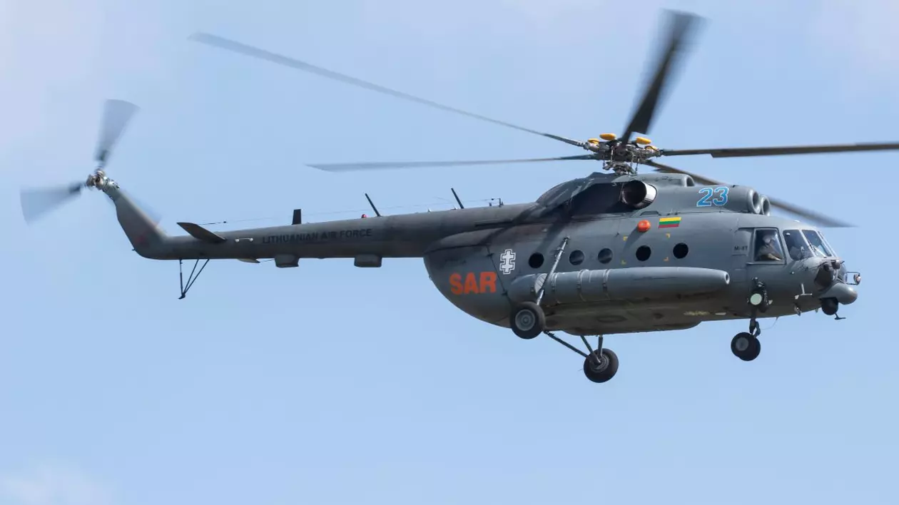 Elicopter de tip Mi-8T, similar celui prăbușit în Peninsula Kamceatka. Foto: Profimedia