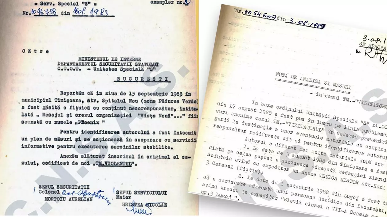 „Violentul” și „Vizitatorul”, cazurile care au pus pe jar Securitatea din Timiș în ultimii ani ai comunismului