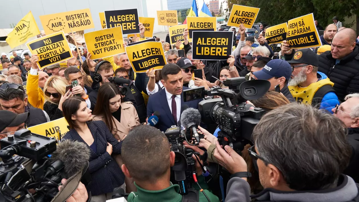 George Simion și campania electorală, în vizorul presei internaționale. Politico: „Extravaganța alegerilor din România trezește fantomele trecutului fascist”