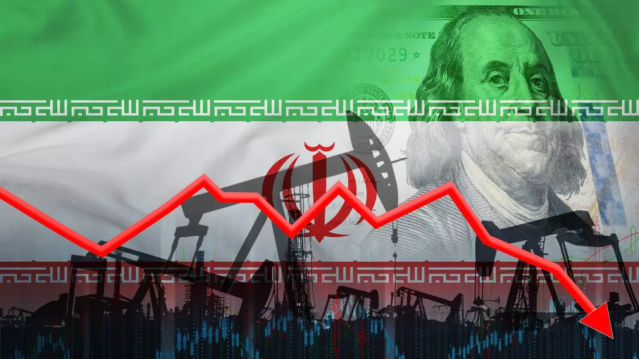 cover sonde petroliere dolar drapel iran