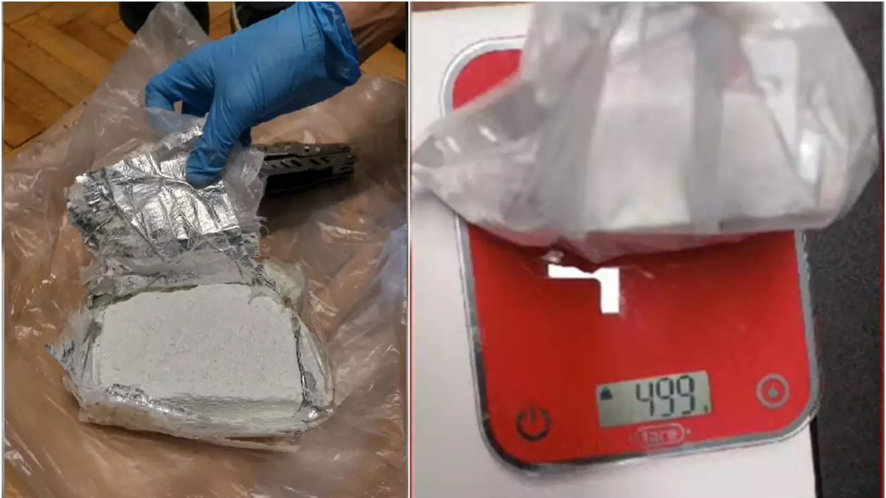 Traficant prins în Brașov, chiar când primea din Italia jumătate de kilogram de cocaină | VIDEO