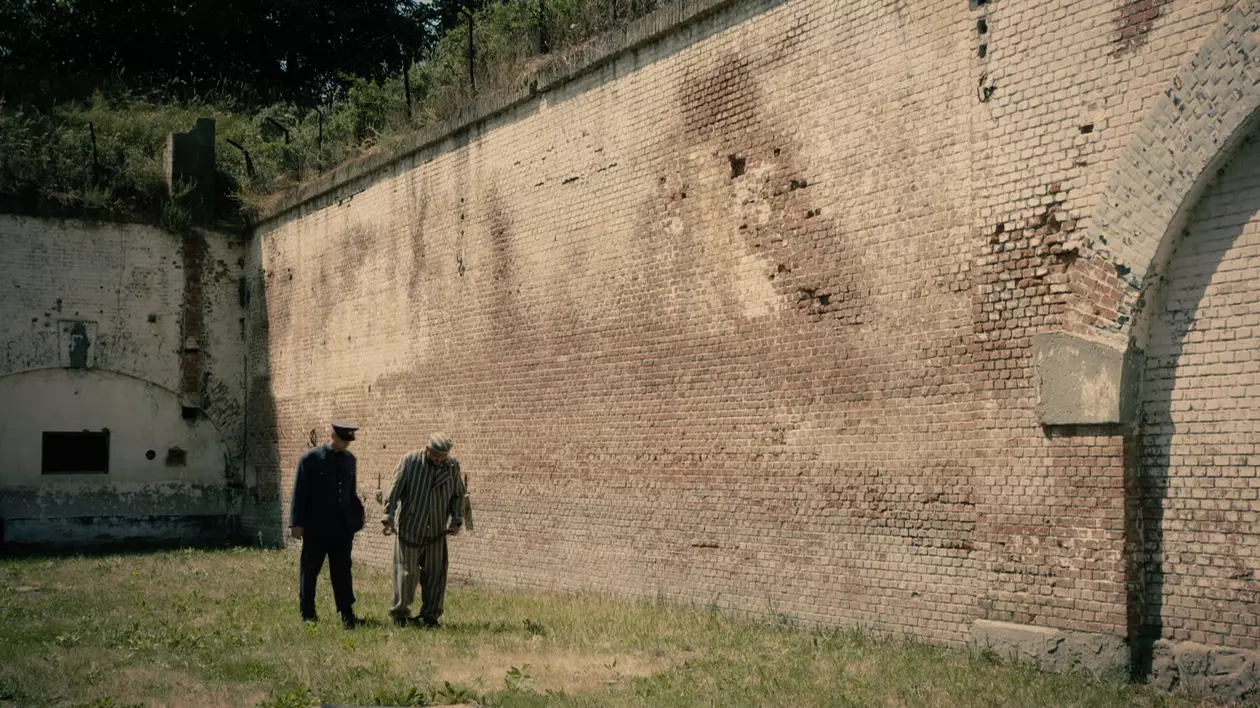 Imagine de la filmările documentarului „Fără 6 mile”.