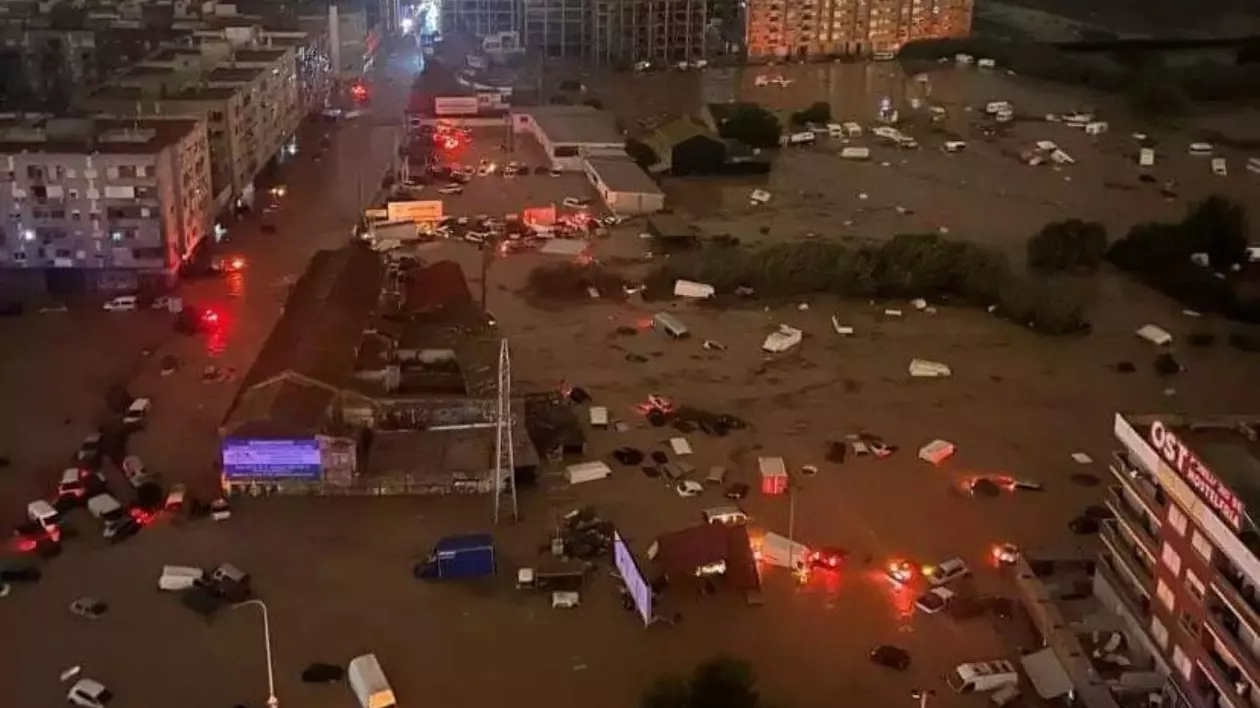 Inundații în Spania. Foto X/ World Crisis Tracker