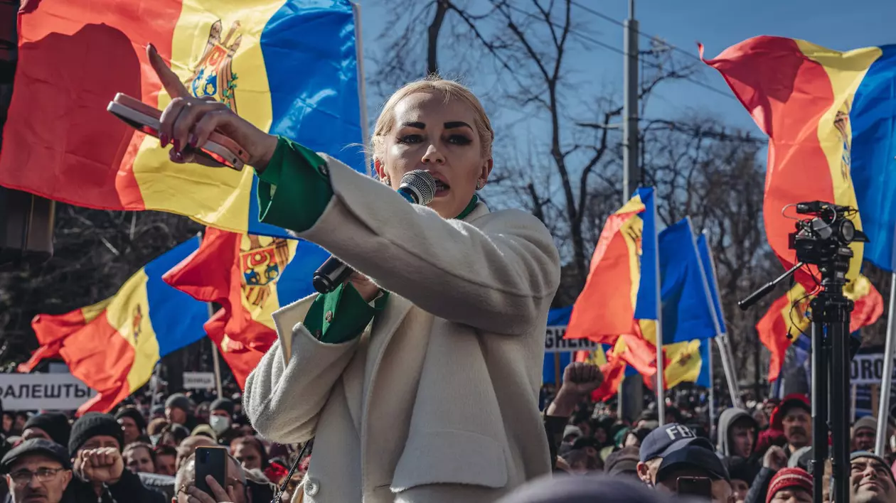 Marina Tauber, politiciana care se ocupă de organizarea rețelei Șor pe teritoriul Republicii Moldova Foto: Profimedia