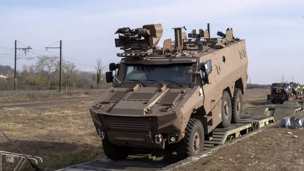 Producătorul german Rheinmetall a început producția de vehicule de luptă Lynx, în Ucraina