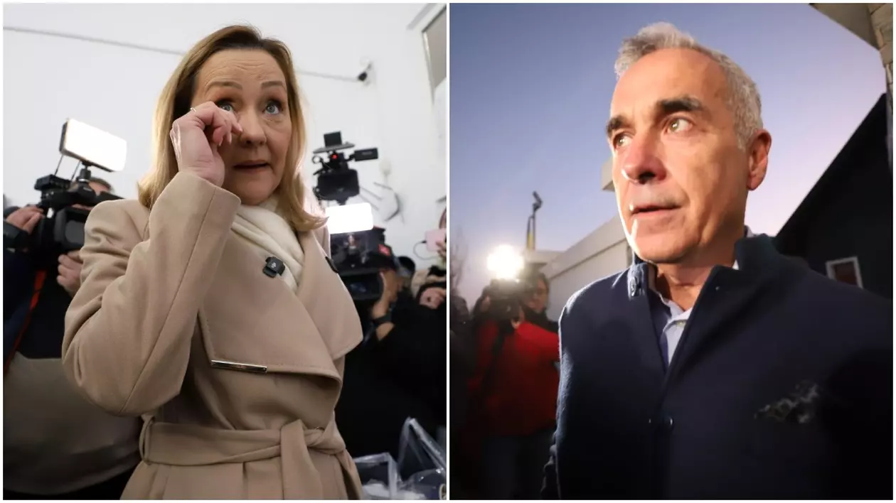 Colaj Elena Lasconi și Călin Georgescu