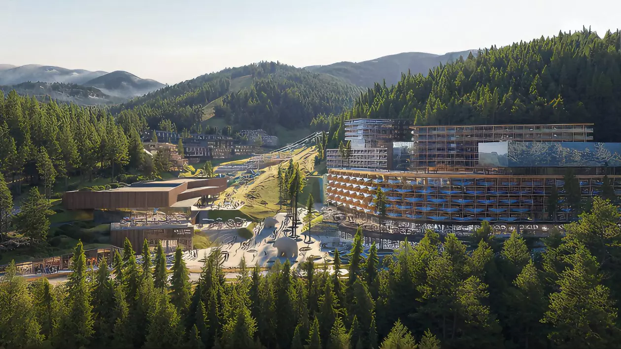 GORO Mountain Resort - stațiune ski Ucraina - Foto OKKO Group