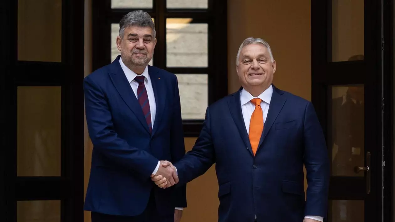 Marcel Ciolacu și Viktor Orban