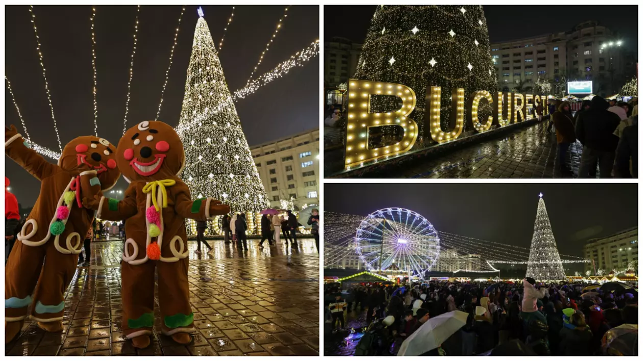 Târgul de Crăciun din Piața Constituției