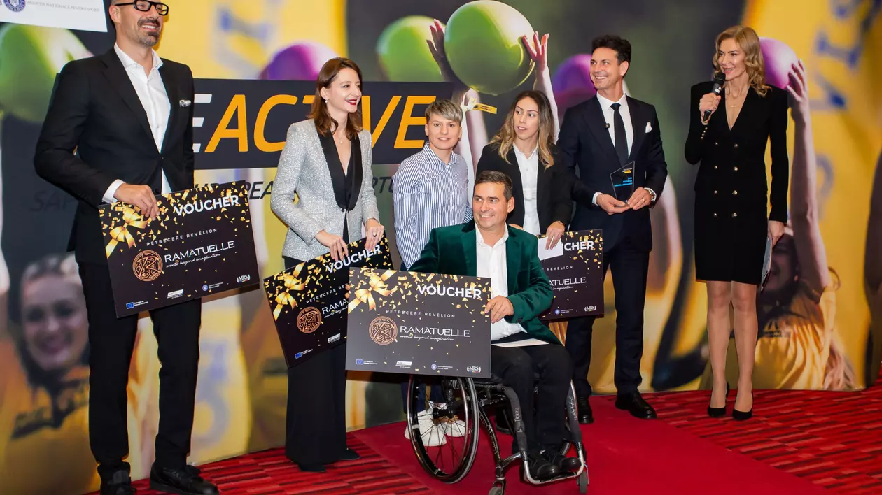 Lideri ai sportului românesc, premiați într-o gală memorabilă a Agenției Naționale pentru Sport. Printre personalități s-au numărat Ana-Maria Brânză și Ionuț Rada