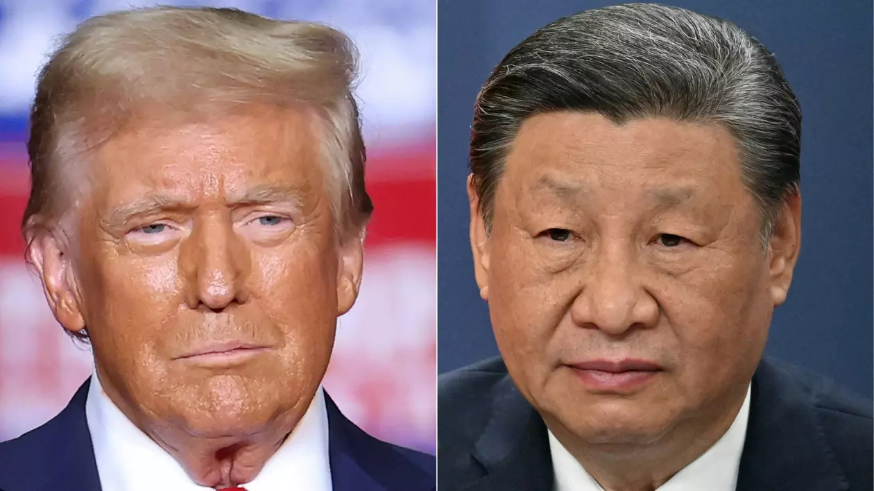 Colaj cu Donald Trump (stânga) și Xi Jinping Foto: Profimedia