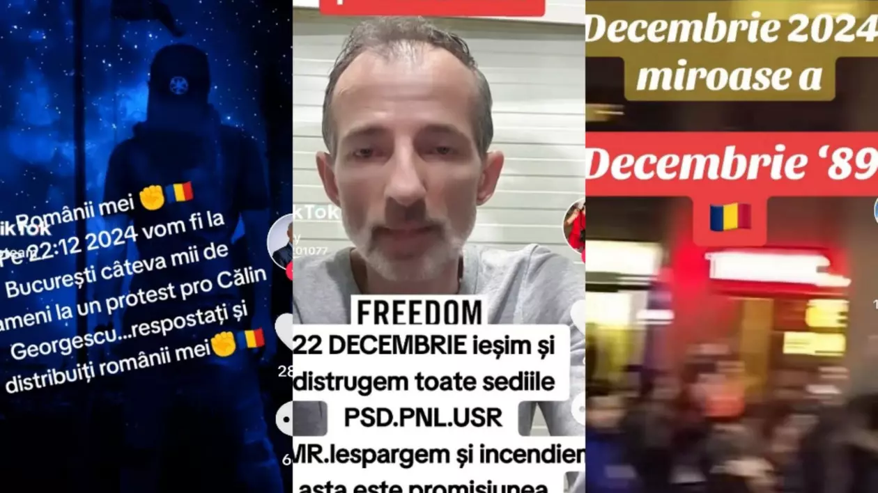 Susținătorii lui Călin Georgescu pregătesc un „protest pașnic” pe TikTok. „Ieșim și distrugem toate sediile”