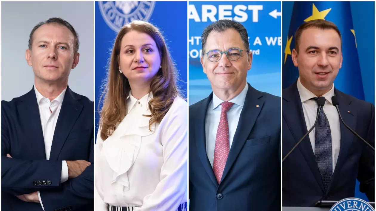 Florin Cîțu, Ligia Deca, Radu Oprea și Bogdan Ivan, foto facebook