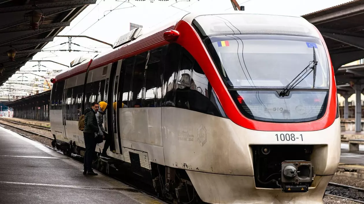 Cu trenul de la București la Timișoara în peste 11 ore, în 2025. Modificări ale timpilor de călătorie Foto: Profimedia Images