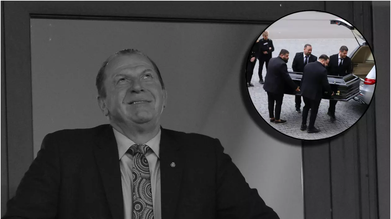 Primele imagini de la Arena Națională. Sicriul cu Helmut Duckadam a ajuns la sectorul VIP