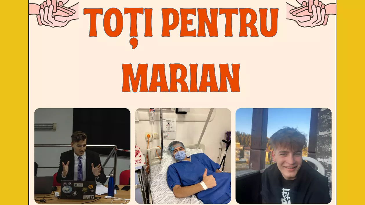 Afiș umanitar: Marian Calcea