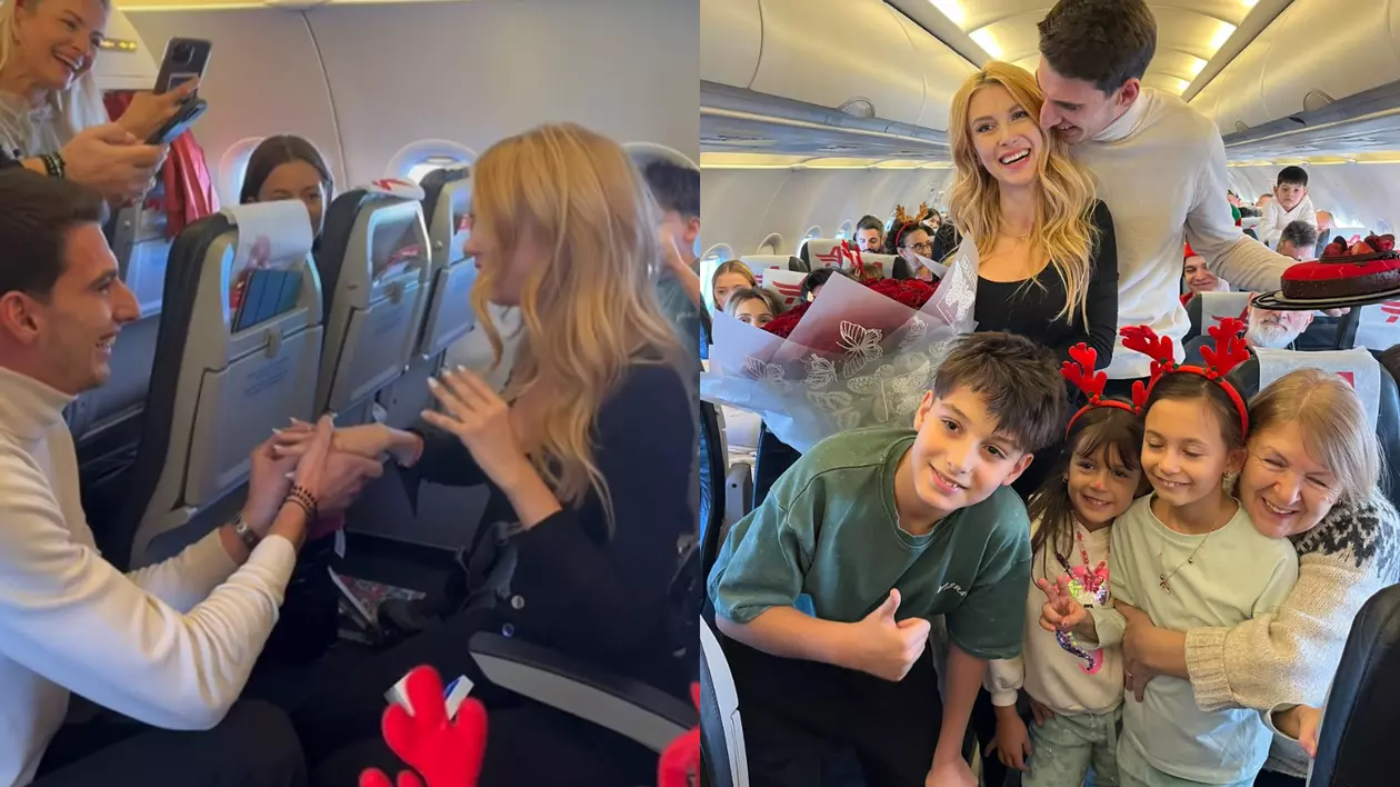 Victor Cornea, Andreea Bălan și copiii lor