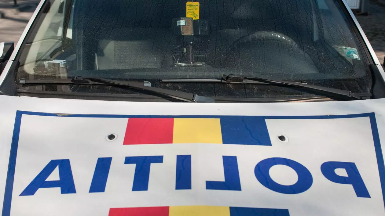 Autospecială a Poliției Române.