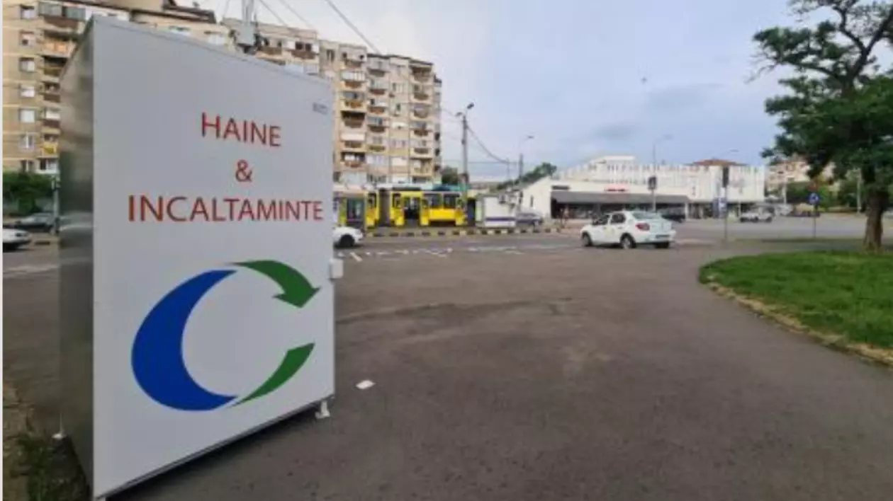 Primăria Oradea va amplasa 100 de containere speciale pentru colectarea deșeurilor textile în 2025
