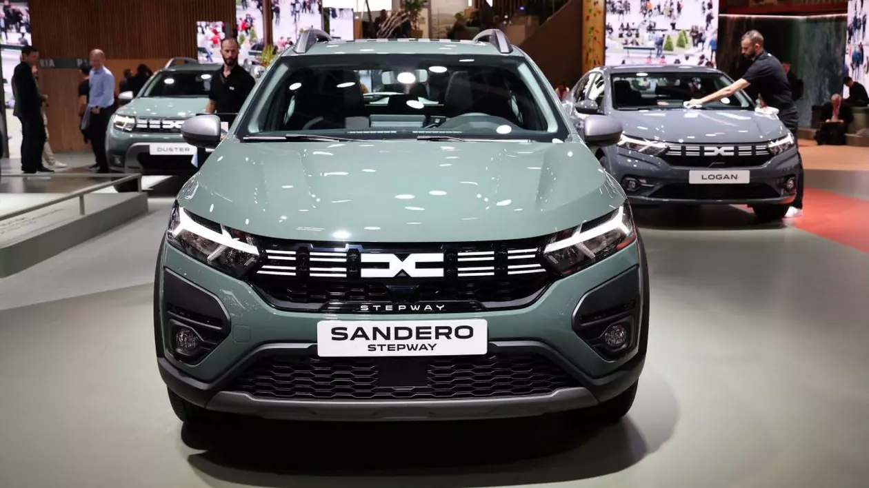 Dacia Sandero, prezentă la o expoziție auto în Franța