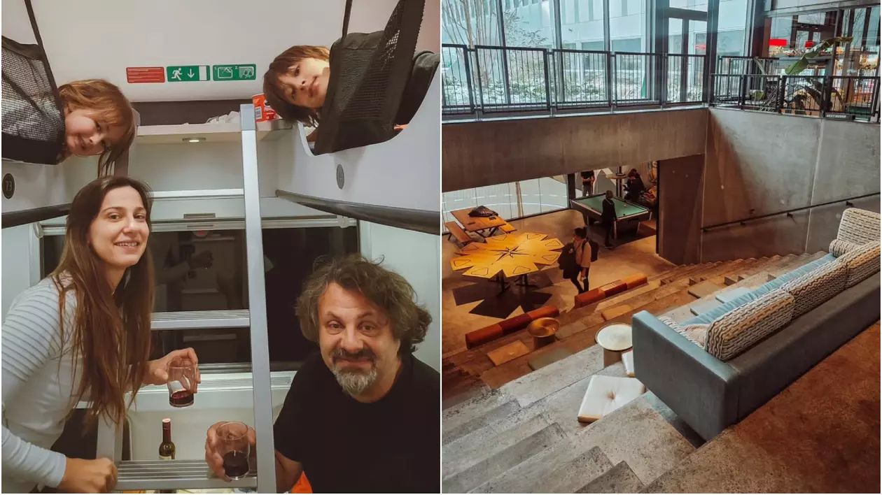 Dana Rogoz, vacanță de neuitat. Cum arată hotelul din Copenhaga în care s-a cazat cu familia: „Seamănă cu o cușetă de tren”