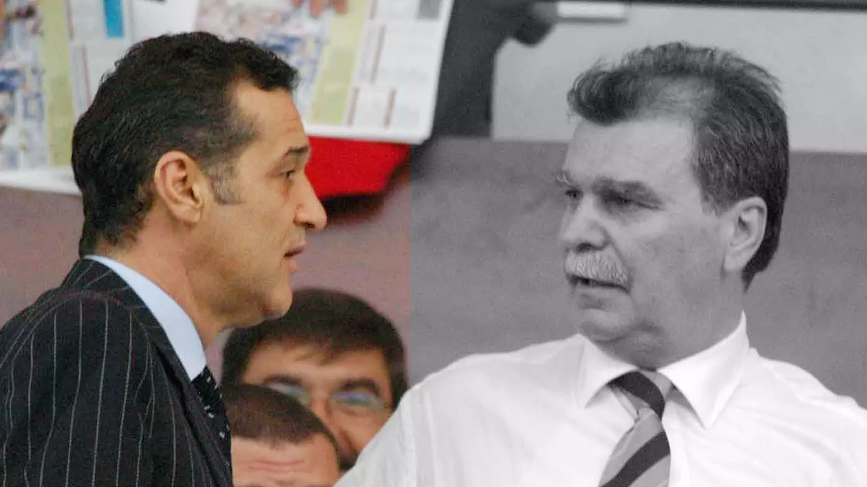 Gigi Becali și Dinu Gheorghe